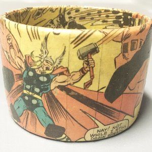 ONE OF A KIND! Vintage Marvel THOR comic bangle